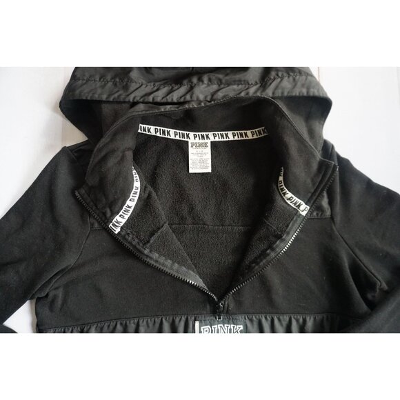 Victoria’s Secret Pink Perfect Quarter-Zip Hoodie - Size S - Picture 6 of 10
